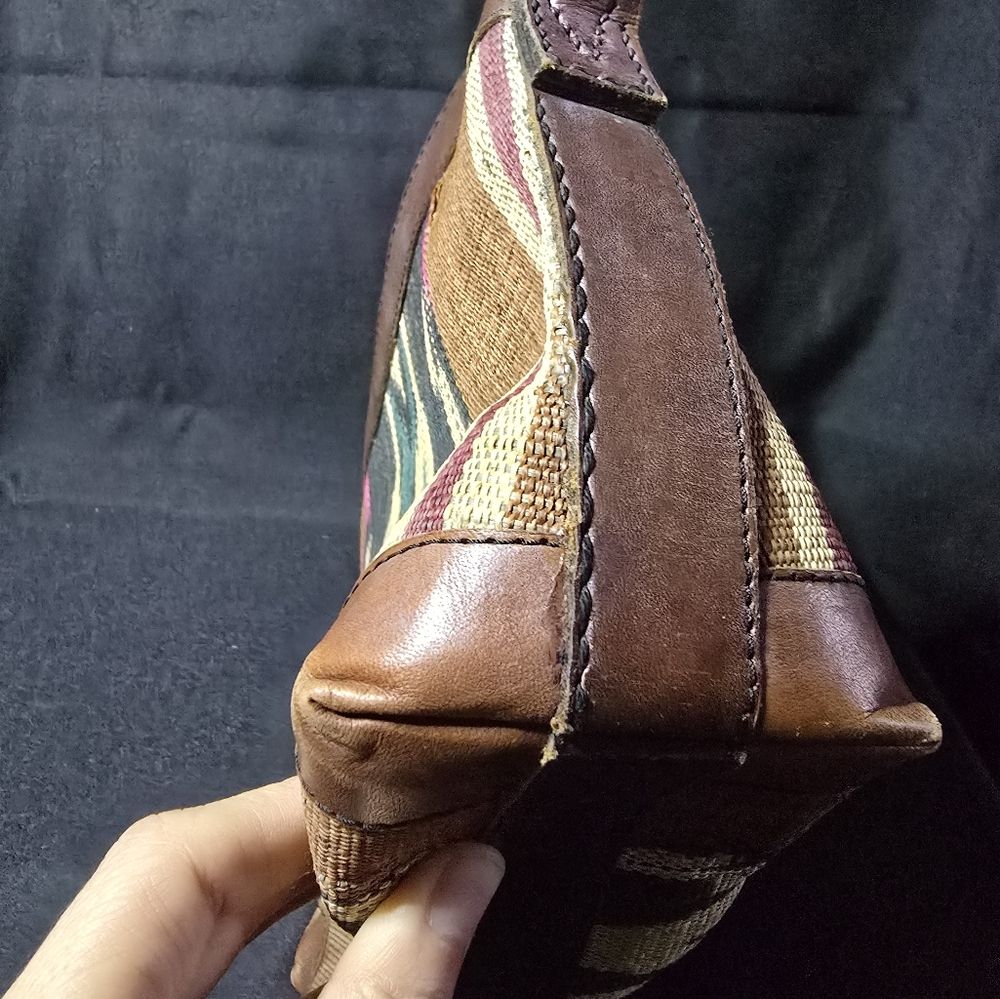 Brown Patterned Women's Bag - Picture 7 of 8